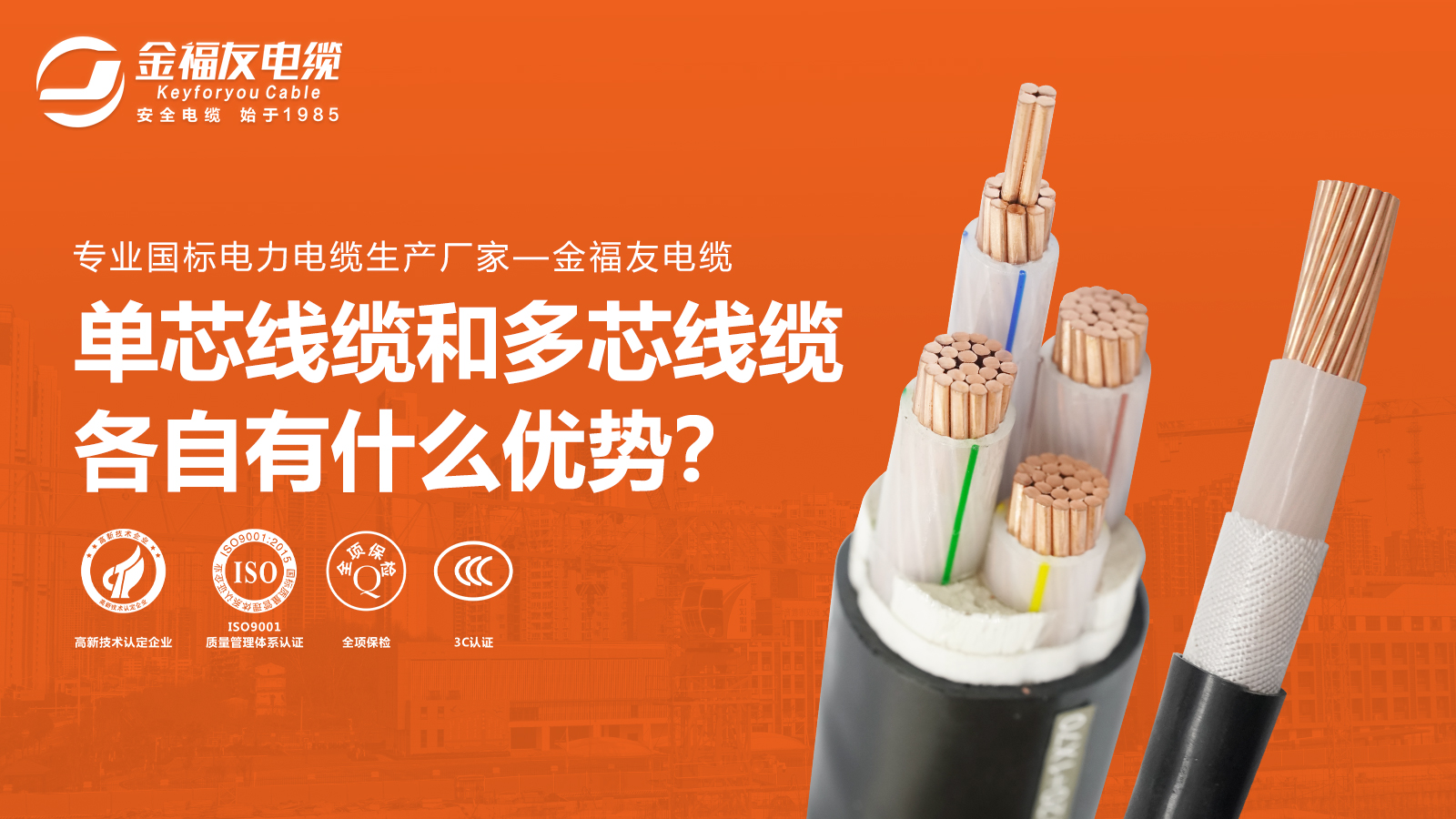 單芯線纜和多芯線纜各自有什么優勢？